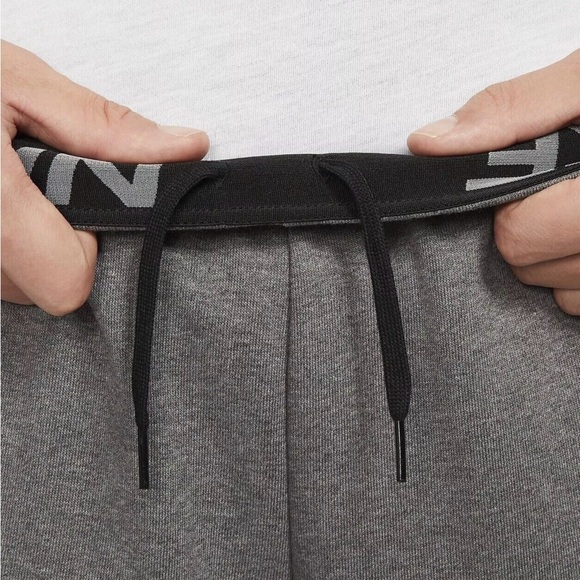 4X Nike Dry Men's Dri-FIT Taper Fitness Fleece Pants Gray Size 4XL NWT - Picture 2 of 7